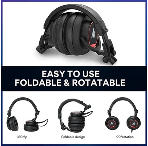 Buy MAONO Professional Studio Monitor Headphone Over Ear AU-MH501 3