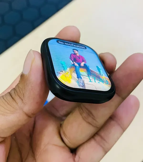 KW19 Max with Full Curve Amoled Display Smart Watch for Man Women and Children 9