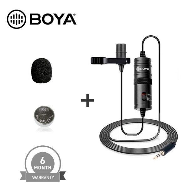 Boya BY-M1 Omnidirectional Lavalier Microphone 0