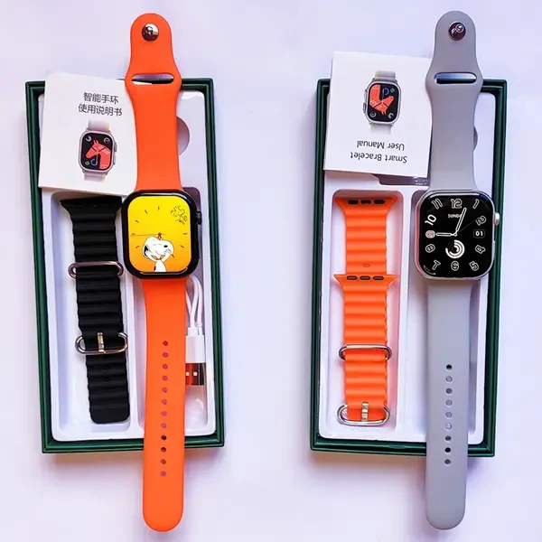 KW19 Max with Full Curve Amoled Display Smart Watch for Man Women and Children 3