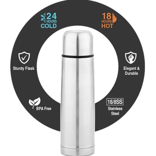 Get Stainless Steel Vacuum Flask- 500ml 0