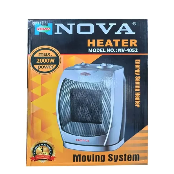 Buy Nova Electric Room Heater with Moving System 2000W- NV 4052 1