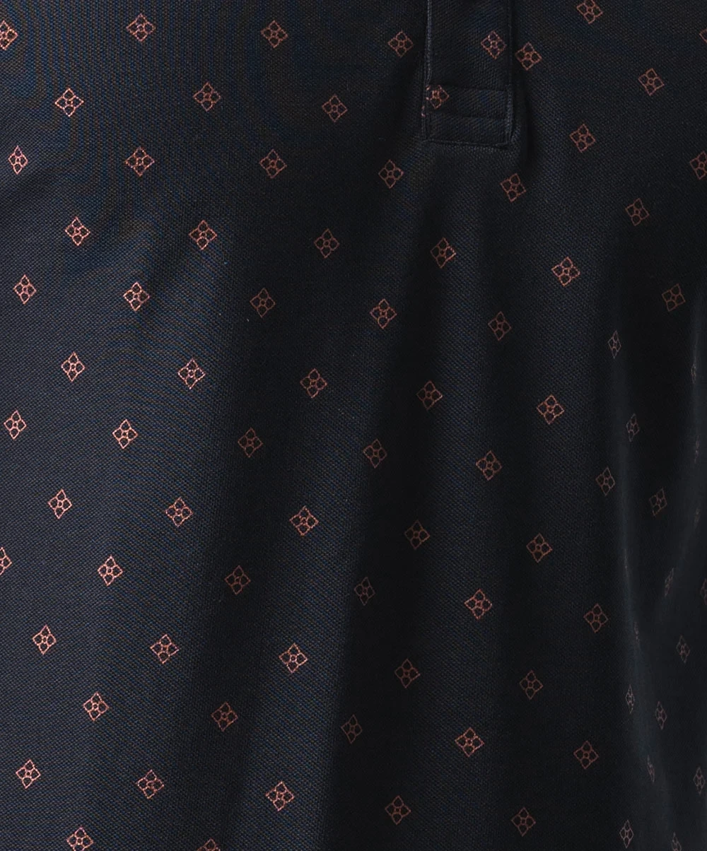 Pique Short Sleeve Polo Shirt 1