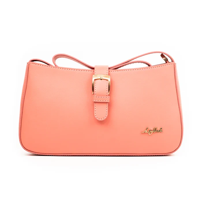 Glorious Glam Peach Shoulder Bag