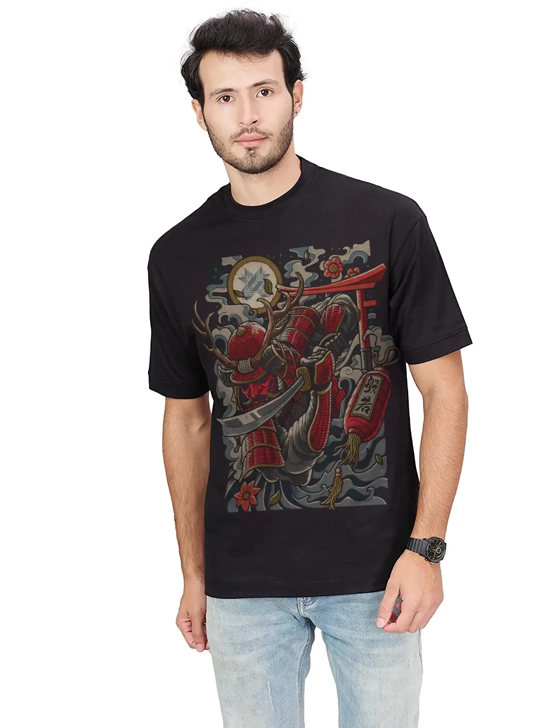 Premium Printed Drop Shoulder For Men's 1