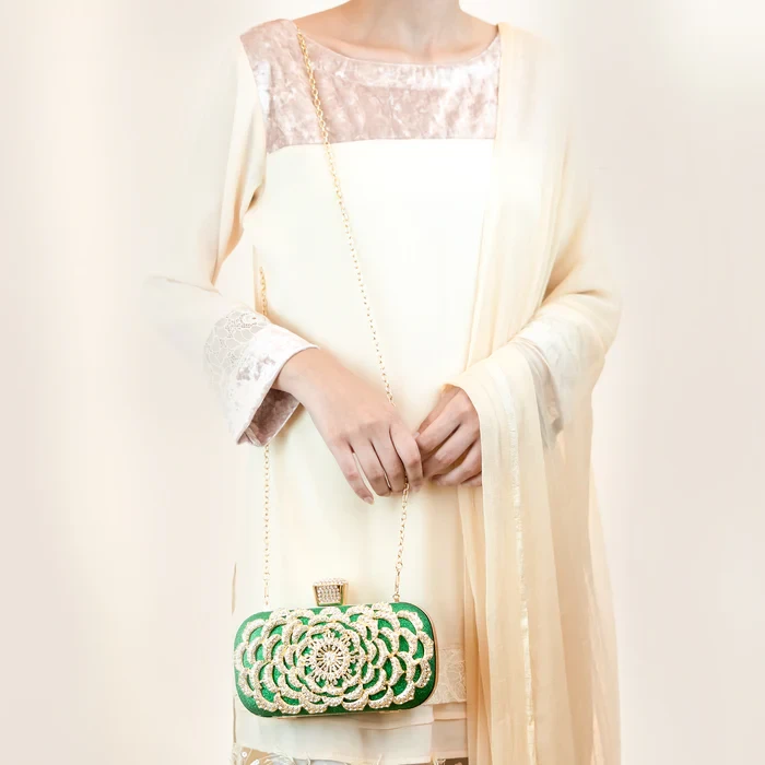 Majestic Rose Green Bag 3