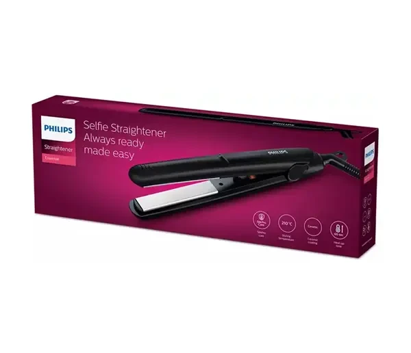 Get Philips Hair Straightener HP8303-06 Black 2