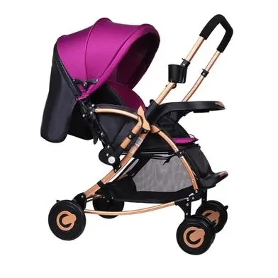 Buy Baby Stroller C3 For Baby with Rocking Mood and Adjustable Handle Bar 3