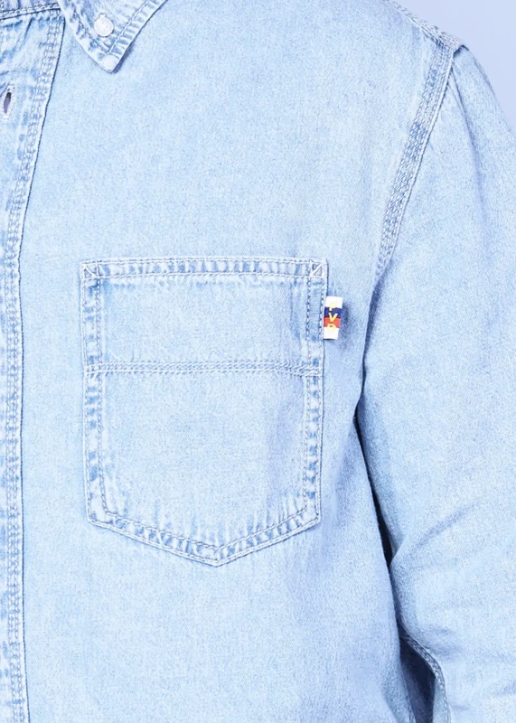 Crosica V Casual Denim Shirt 2