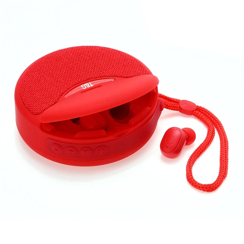 T&G TG808 2 In 1 Bluetooth Speaker With Wireless Headphone