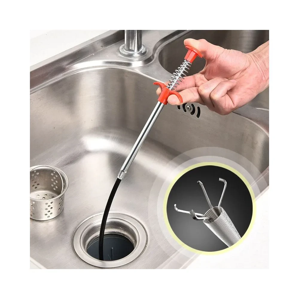 Bendable Pipe Cleaner Hook Sewer Stick