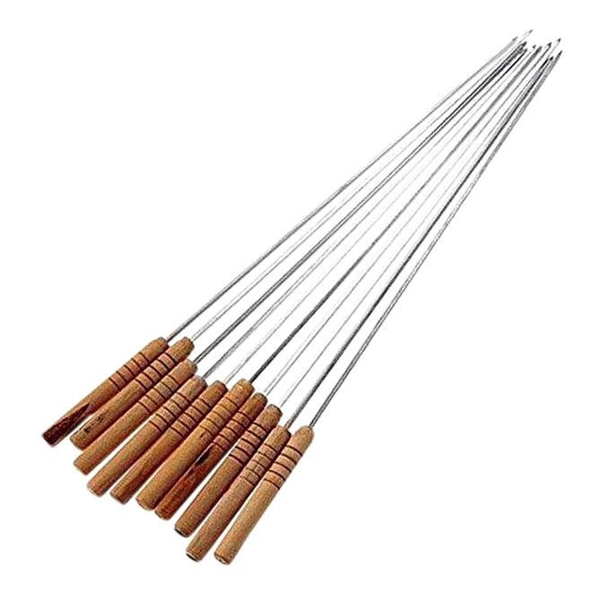 12 Pieces Barbecue Grill Sticks Set
