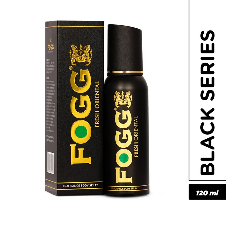 Fogg Black Body Spray For Men 120ml 2