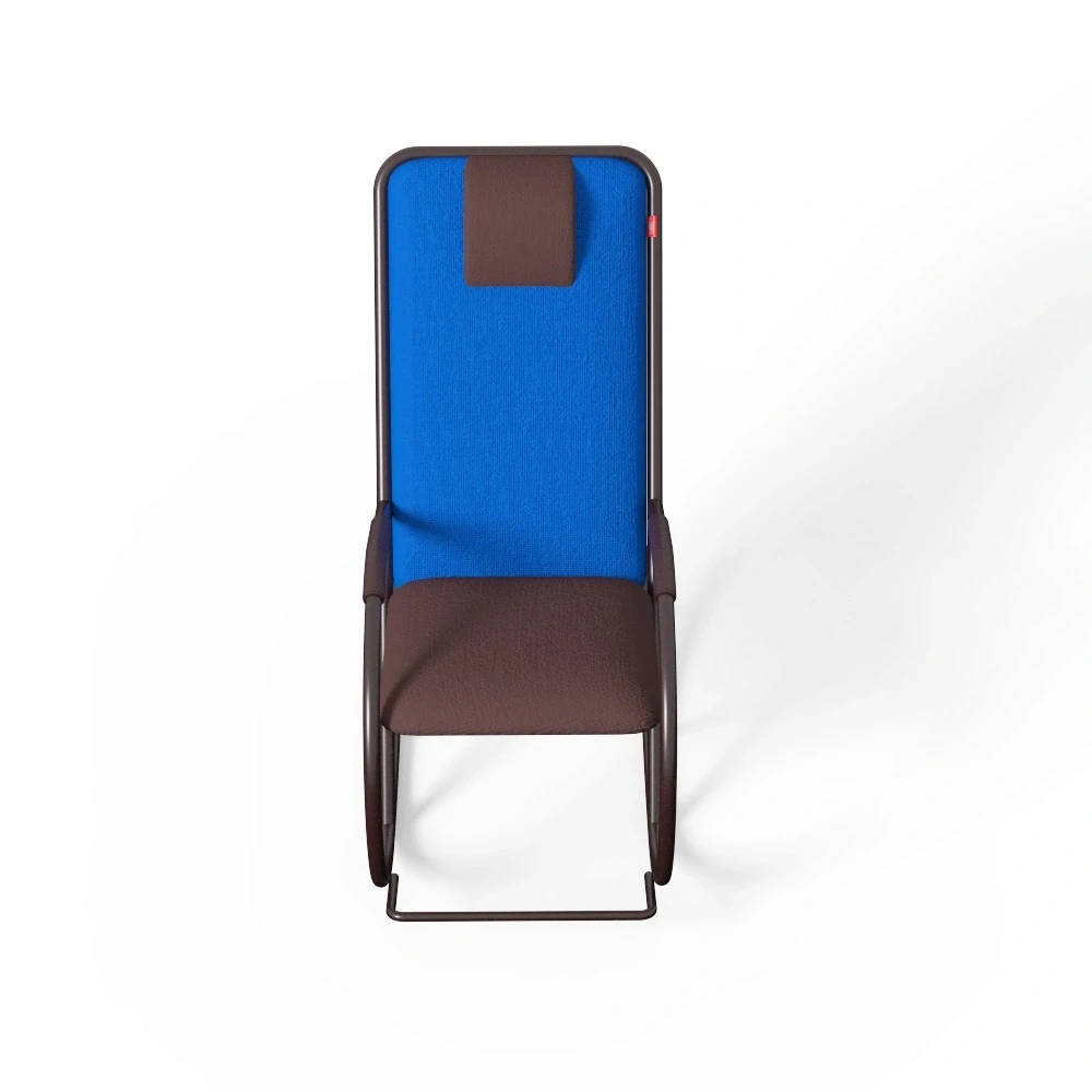 Multicolor Metal Rocking Chair 1