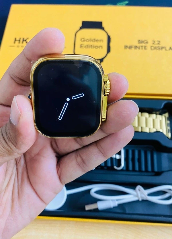 Get HK9 Ultra Golden Edition Smart watch at best price in bd 7