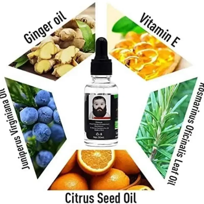 Beard Growth Solution Oil For Men 6
