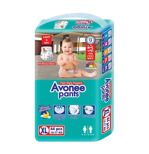 Avonee Pant Style Baby Diaper 12-17kg-XL