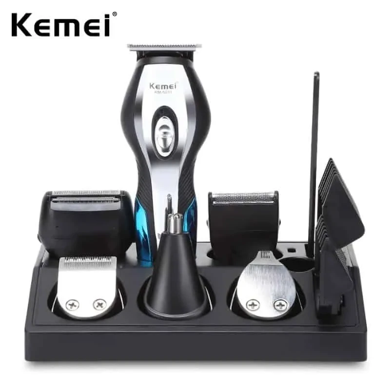 Kemei KM-5031 7 in-1 Beard Trimmer, Grooming & Nose Shaver 0