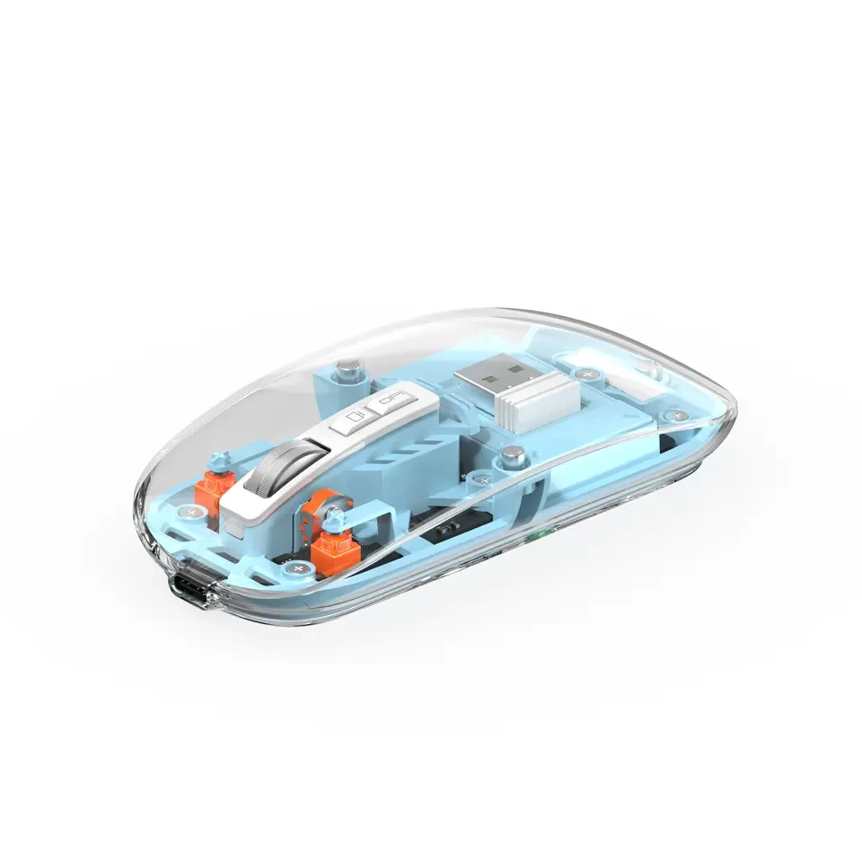 WIWU Crystal Transparent Wireless Mouse