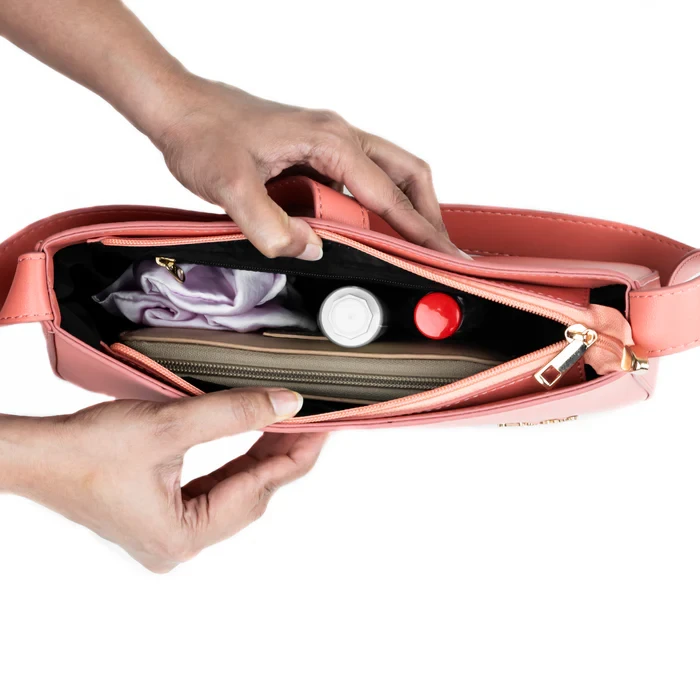 Glorious Glam Peach Shoulder Bag 1