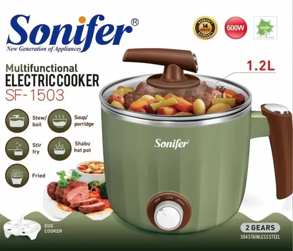 Buy Sonifer Electric Rice Cooker 600W- SF 1503 2