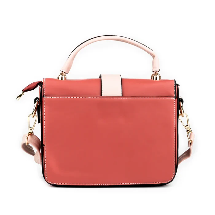 Caroline Raspberry Shoulder Bag 2