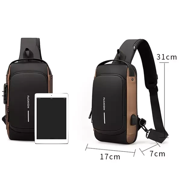 Waterproof Anti-Theft Crossbody Bag 0