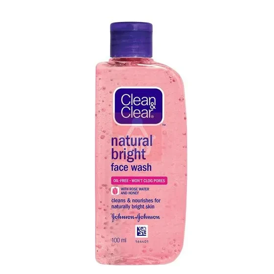 Clean & Clear Natural Bright Face Wash-100ml