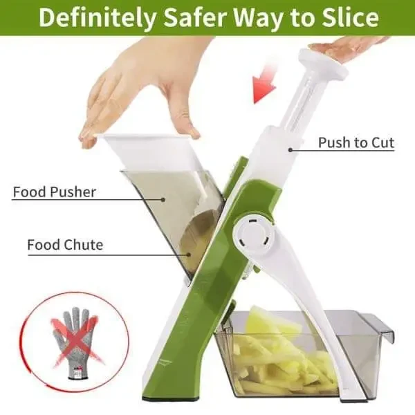 Multi-Functional Vegetable Cutter With Slicer 2