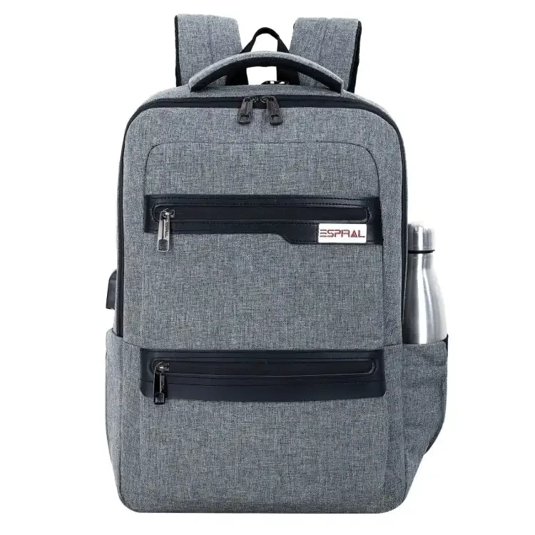 Espiral Casual business Bag, 15inch Laptop Travel Backpack With USB Charging Port