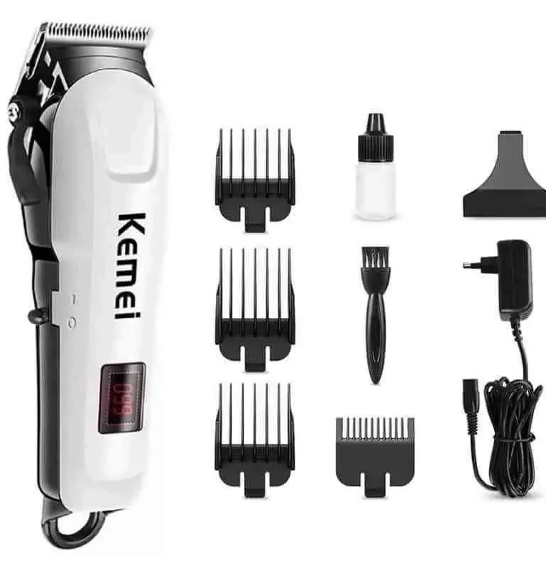 Kemei KM-5031 7 in-1 Beard Trimmer, Grooming & Nose Shaver