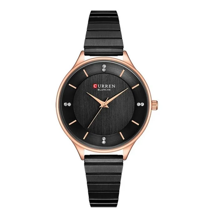 Curren Black Color Ladies Watch 3