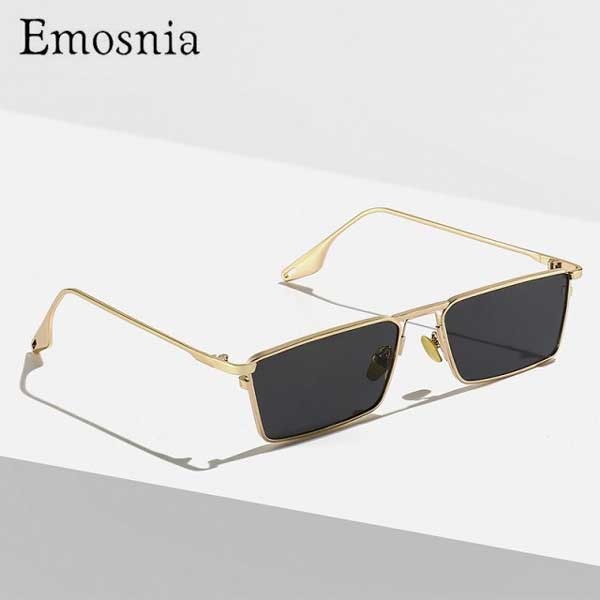 Emosnia Small Rectangle Sunglasses For Men 0