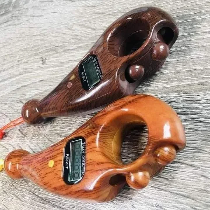 Get Finger Counter Digital Tasbih With Rotating Beads 2