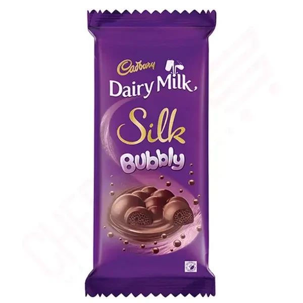 Cadbury Dairy Milk Silk Bubbly-120gm