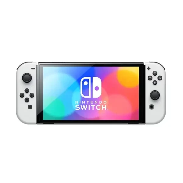 Get Nintendo Switch OLED Model Gaming Console White Set