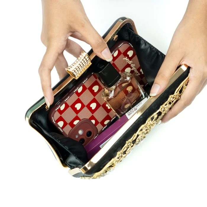 Royal Foliage Black Color Bag 4