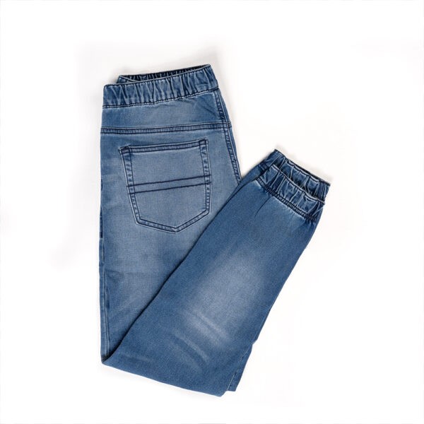 Light Indigo Color Denim Joggers Pant