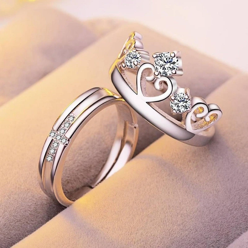 Taaj Couple Finger Rings For Men and Women
