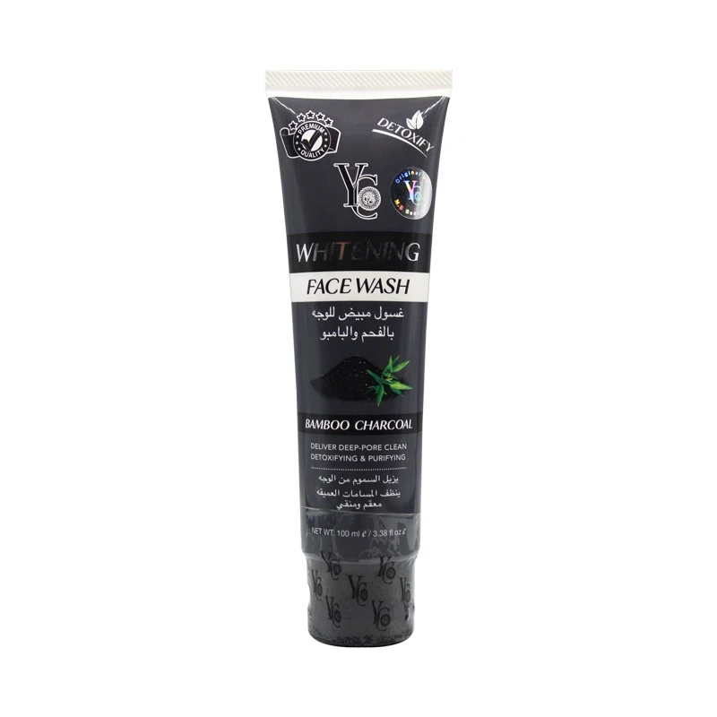 YC Whitening Bamboo Charcoal Face Wash-100ml