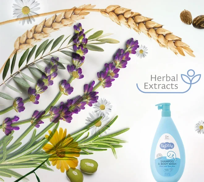 Get Bebble Baby Shampoo & Body Wash For Tear Free Baby Care -400ml 2