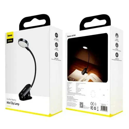 Baseus Comfort DGRAD-0G Mini Clip Lamp Dark Gray 3