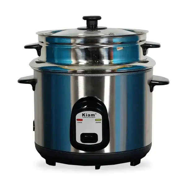 Buy Kiam 2.8 Liter Stainless Steel Rice Cooker- SJBS-804