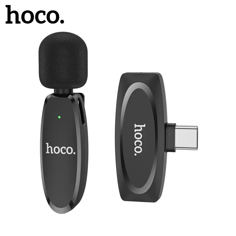 Hoco L15 Lavalier Wireless Microphone Type-C 1