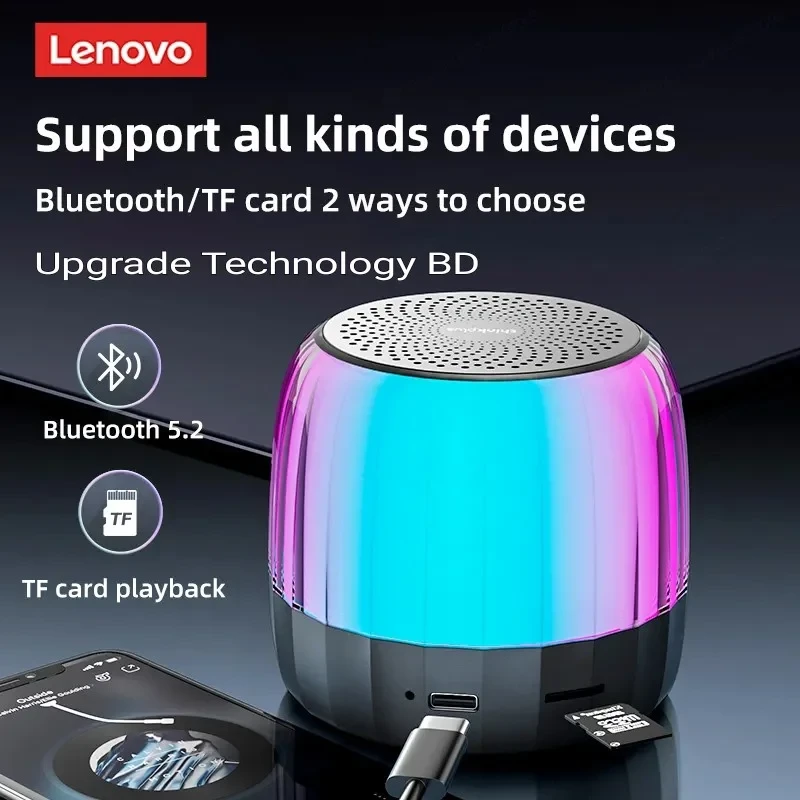 Lenovo K3 Plus RGB Color Bluetooth Speaker 1