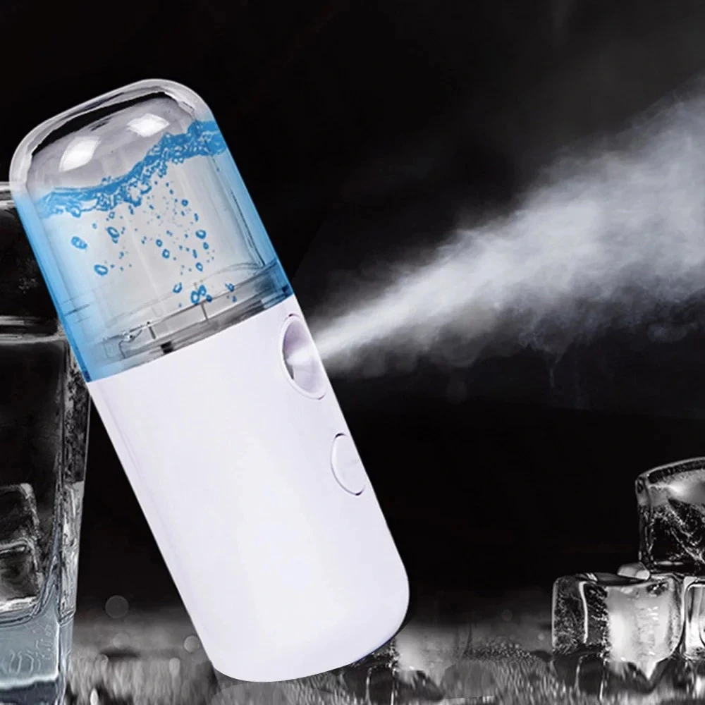 Electric Mini Mist Spray Facial Cooler
