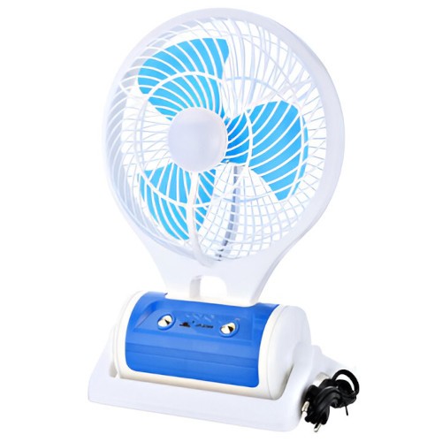 JR-5588 Portable LED Light With Mini Fan