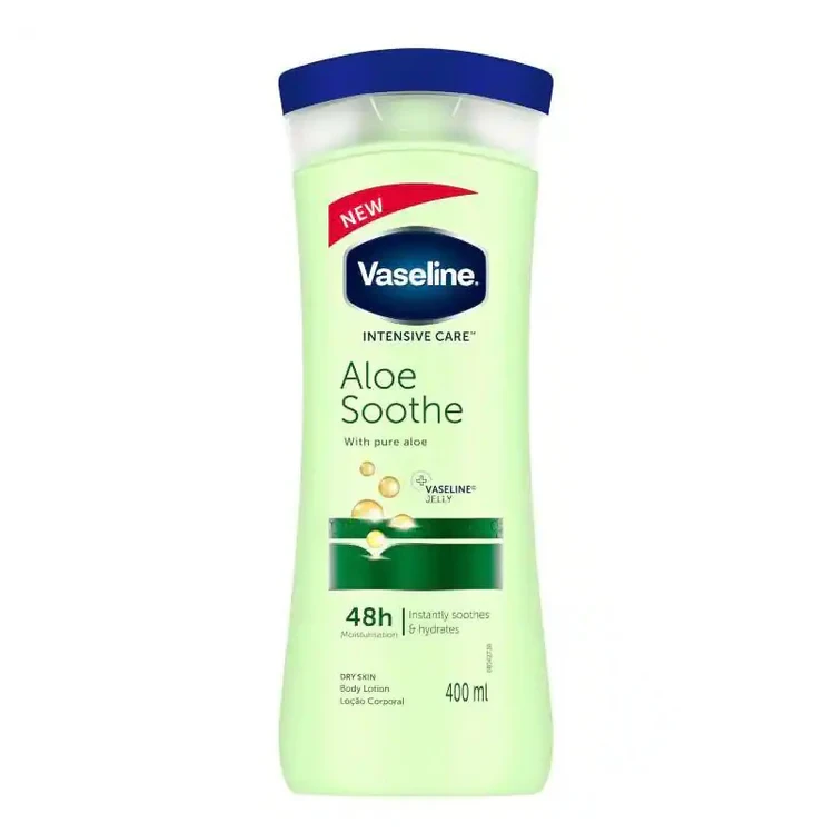 Vaseline Intensive Care Aloe Soothe Best Body Lotion 400ML