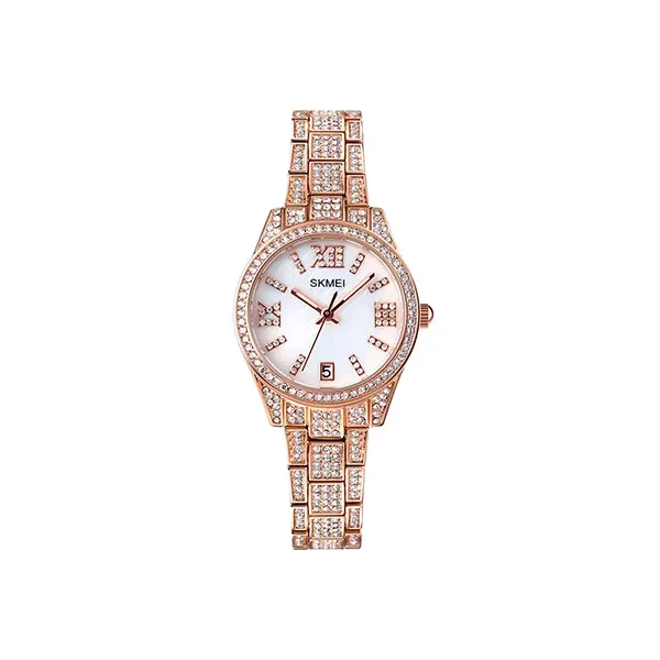 Buy Skmei Watch 1741RG for Women with Rhinestone Mosaic