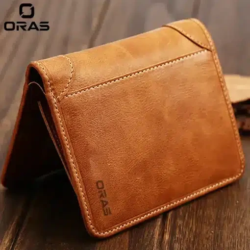 Brown Color ORAS Genuine Leather Wallet For Men